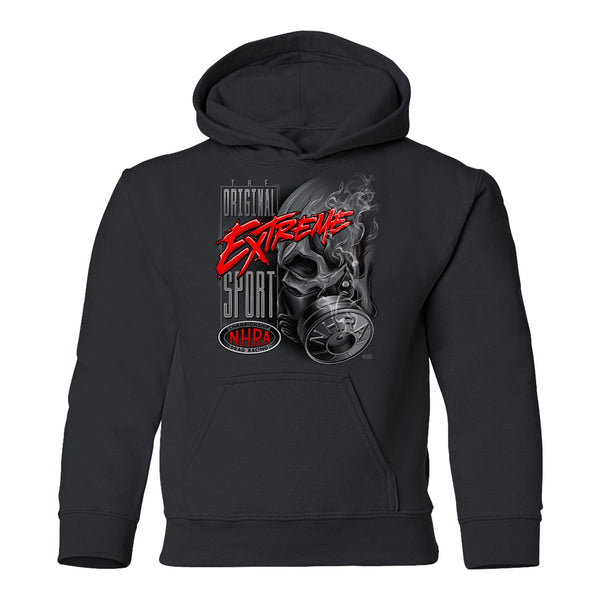 Youth Gas Mask Sweatshirt - Front View