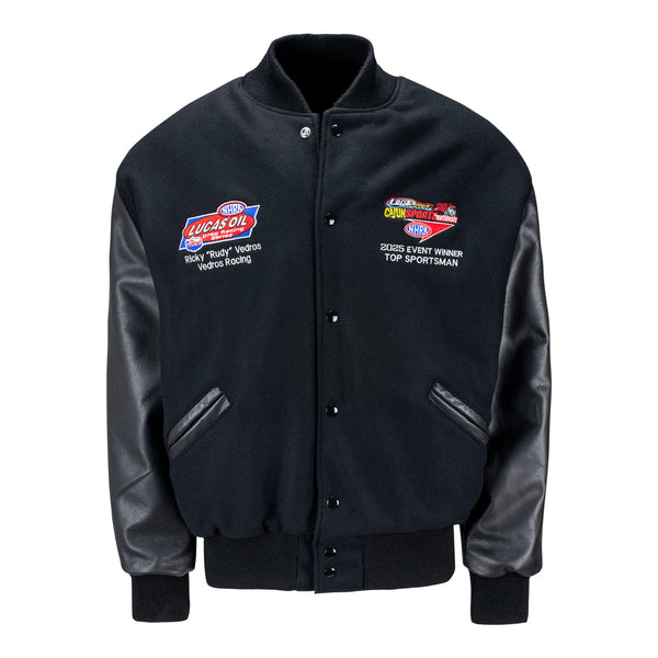 NHRA Winners Circle Letterman Jacket: Lucas Oil Drag Racing Series