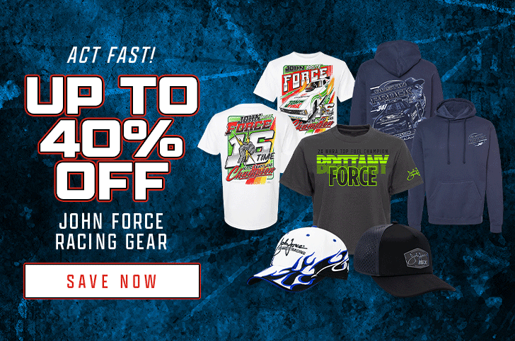 Act Fast! Up To 40% Off John Force Racing Gear SAVE NOW