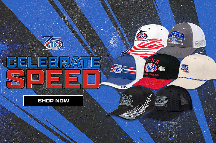 NHRA 75th Anniversary Celebrate Speed SHOP NOW