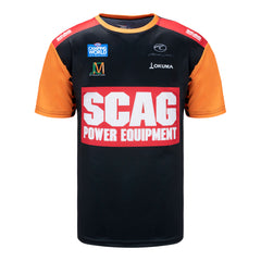 Tony Schumacher Uniform Shirt In Black & Orange - Front View