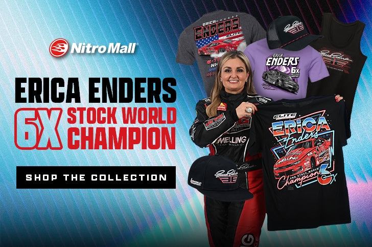 Erica Enders 6X Stock World Champion SHOP THE COLLECTION