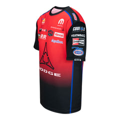 2026 Leah Pruett Uniform Shirt in Red - Front Left View