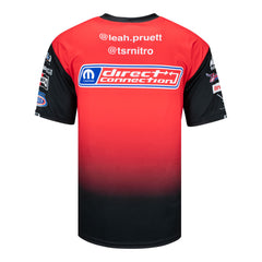 2026 Leah Pruett Uniform Shirt in Red - Back View