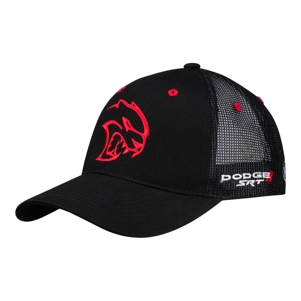 Matt Hagan Hellcat Hat in Black - Angled Left Side View
