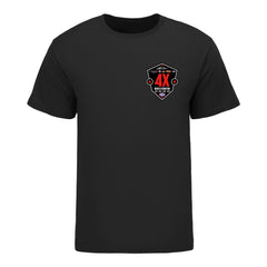 Matt Hagan 4X Champion T-Shirt in Black - Front View