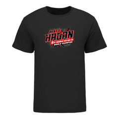 Matt Hagan Ghost Shirt - Black - Front View