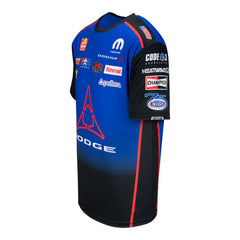 2026 Matt Hagan Uniform Shirt in Blue - Front left view