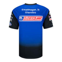 2026 Matt Hagan Uniform Shirt in Blue - Back view