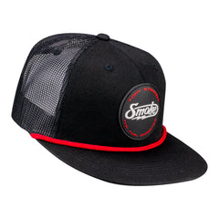 Tony Stewart Meshback Hat in Black - Angled Right Side View