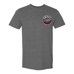 Tony Stewart Smoke & Nitro T-Shirt in Grey - Front View
