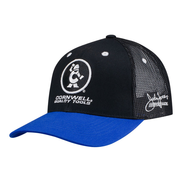 Jordan Vandergriff Cornwell Quality Tools Snap Hat in Black - Front Left View