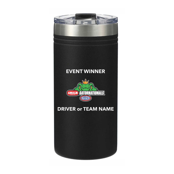 NHRA Winners Circle Arctic Zone® Titan Thermal HP® 12 Oz. Slim Cooler Tumbler - Black (12-Pack)
