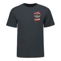 Super Grip NHRA Thunder Valley Nationals Event Shirt in Grey - Front View