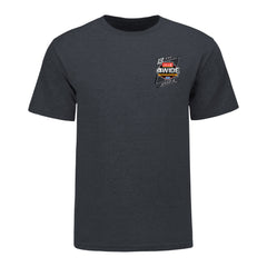 Circle K NHRA Four-Wide Nationals Event T-Shirt In Grey - Front View