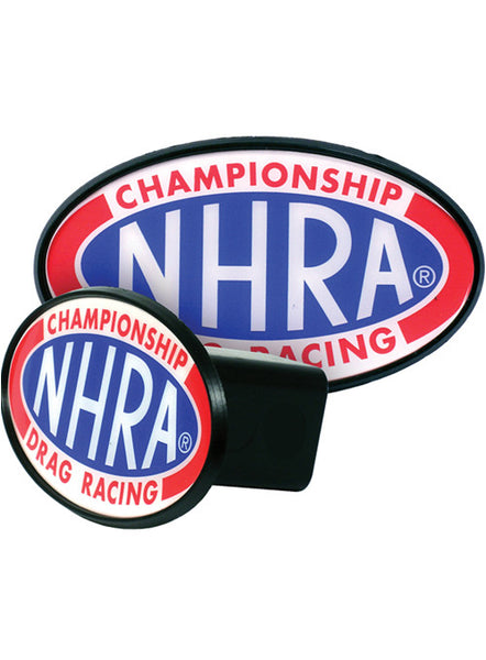 NHRA Logo Hitch Cover In Multi-Color - Front View