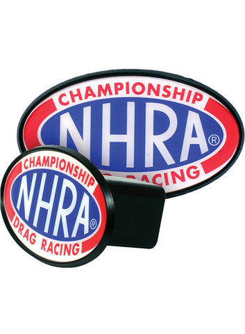 NHRA Logo Hitch Cover In Multi-Color - Front View
