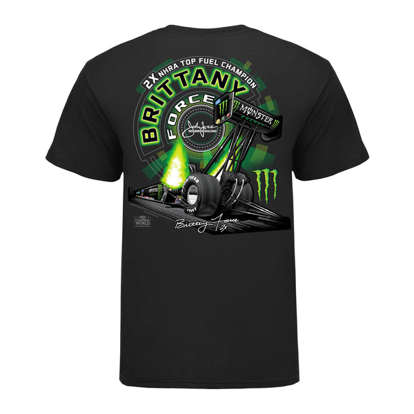 Brittany Force Monster Ghost T-Shirt | NitroMall