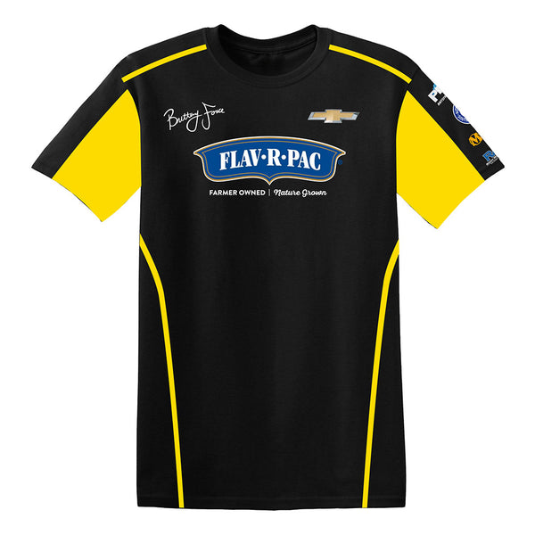 Brittany Force Men's Uniform Shirt In Black - Front View