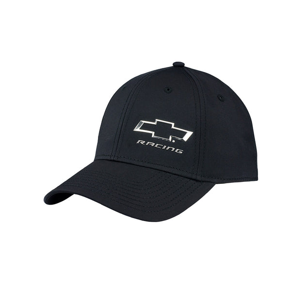Chevy Chrome Hat - Black - Angled Right View