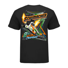 Tony Schumacher Top Fuel T-Shirt in Black - Back View