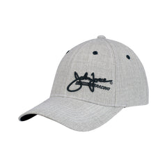 John Force Racing Hat In Grey - Angled Left Side View