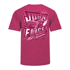 John Force Pink Ghost T-Shirt - Back View