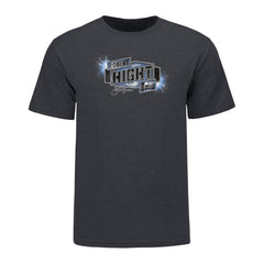 Robert Hight Tonal Ghost T-Shirt In Grey - Front View