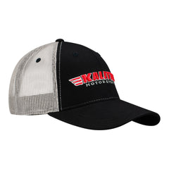 Kalitta Motorsports Hat In Black, White & Red - Angled Right Side View