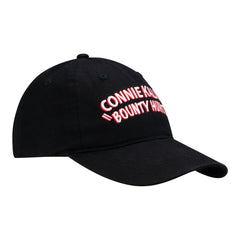Connie Kalitta 'Bounty Hunter' Hat In Black, White & Red - Angled Right Side View