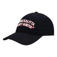 Connie Kalitta 'Bounty Hunter' Hat In Black, White & Red - Angled Left Side View