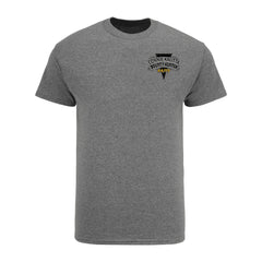 Connie Kalitta "Bounty Hunter" T-Shirt In Grey - Front View