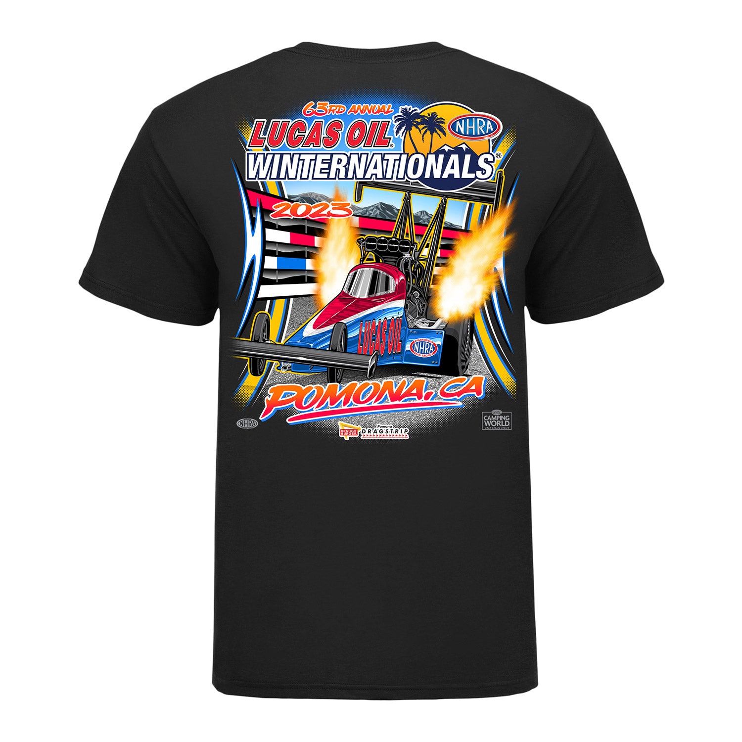 Lucas Oil NHRA Winternationals Event T-Shirt | NitroMall