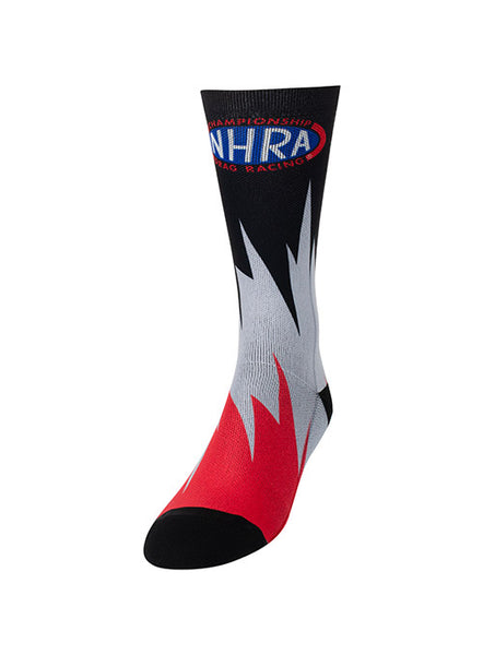 NHRA Gas Mask Socks - Angled Right View