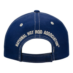NHRA Logo Hat In Blue & White - Back View