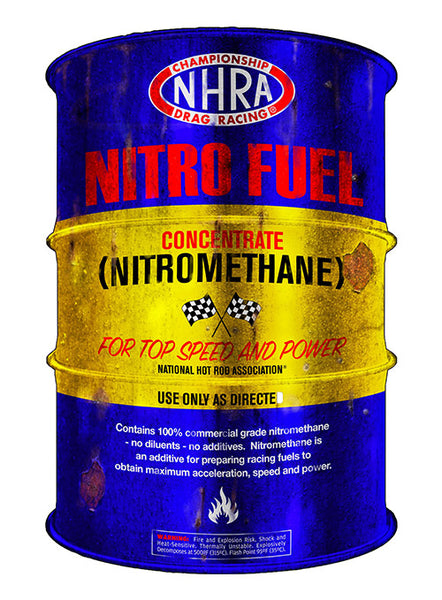 Nitro Fuel Sign In Multi-Color - Front View