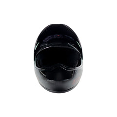 NHRA Gas Mask Mini Helmet In Black - Front View