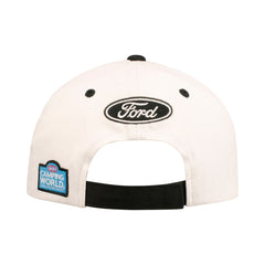 Bob Tasca Hat In Red And White - Back View