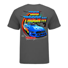 2023 Bob Tasca Nitro Funny Car T-Shirt In Grey - Back View