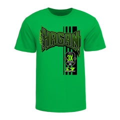 Matt Hagan Dodge Hellcat T-Shirt In Green - Front View