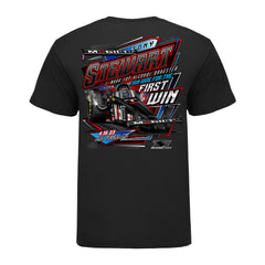 Tony Stewart 2023 First Win T-Shirt In Black - Back View